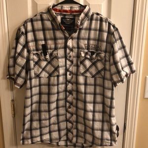 Harley-Davidson men’s button up shirt